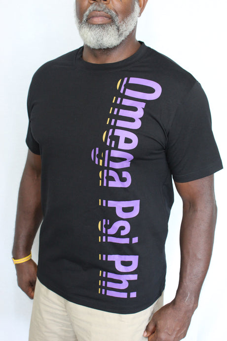 Tee Shirt - Gradient Omega Psi Phi Logo